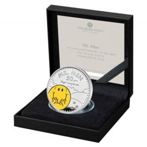 Mr. Happy One Ounce Silver Proof Coin